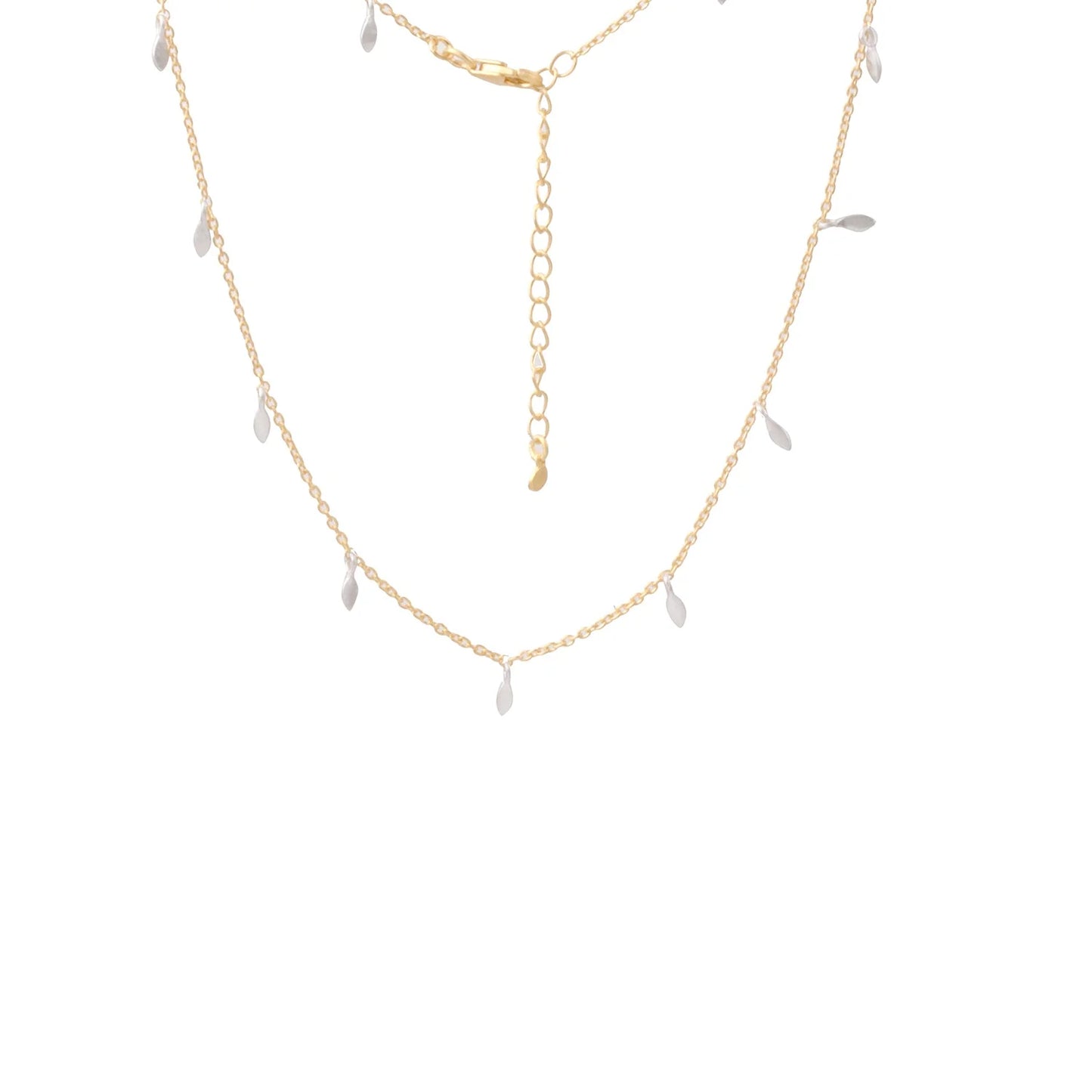 Silver Leaf Necklace