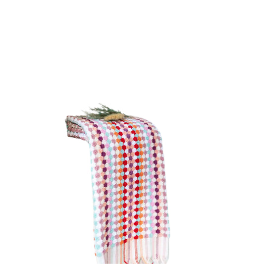 Hand Towel- Multi Pinky