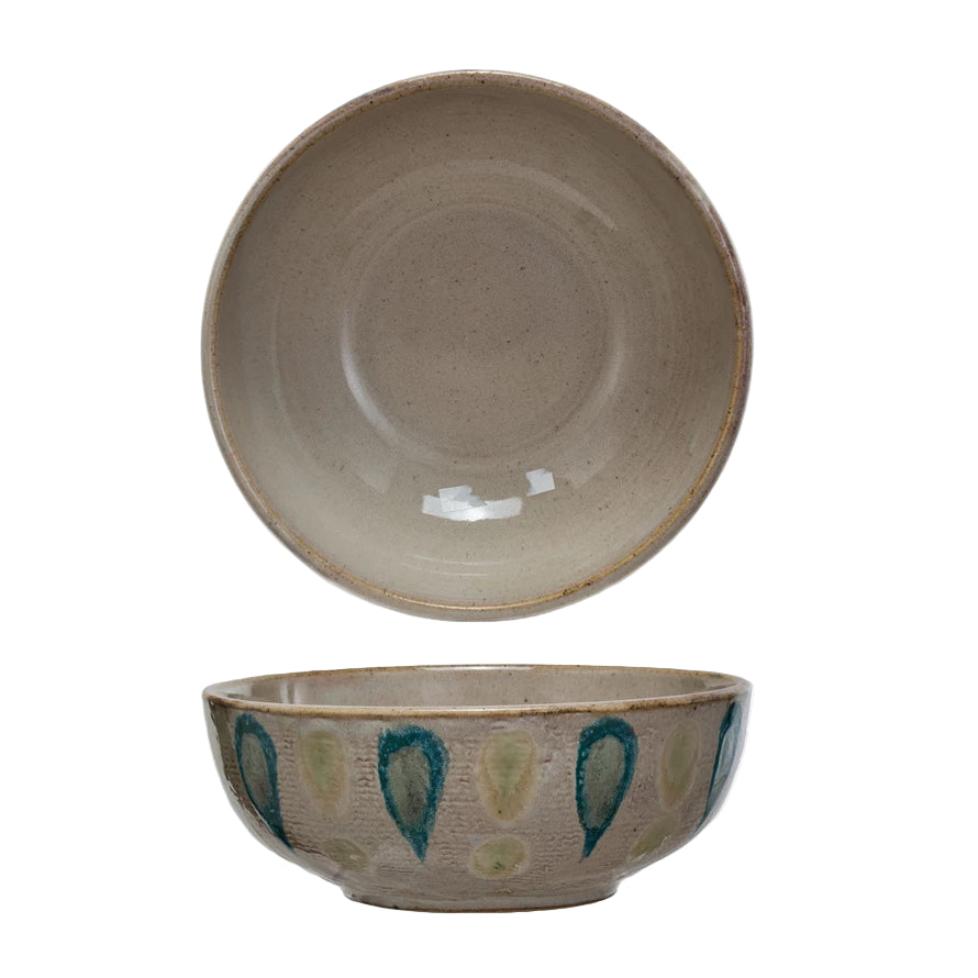 Hand-Painted Watercolor Bowl