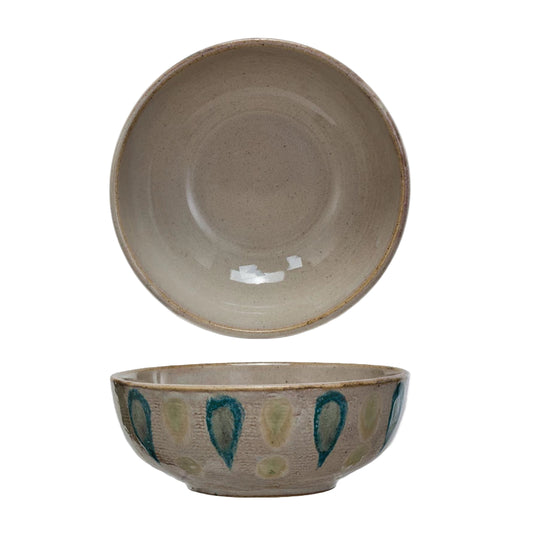 Hand-Painted Watercolor Bowl