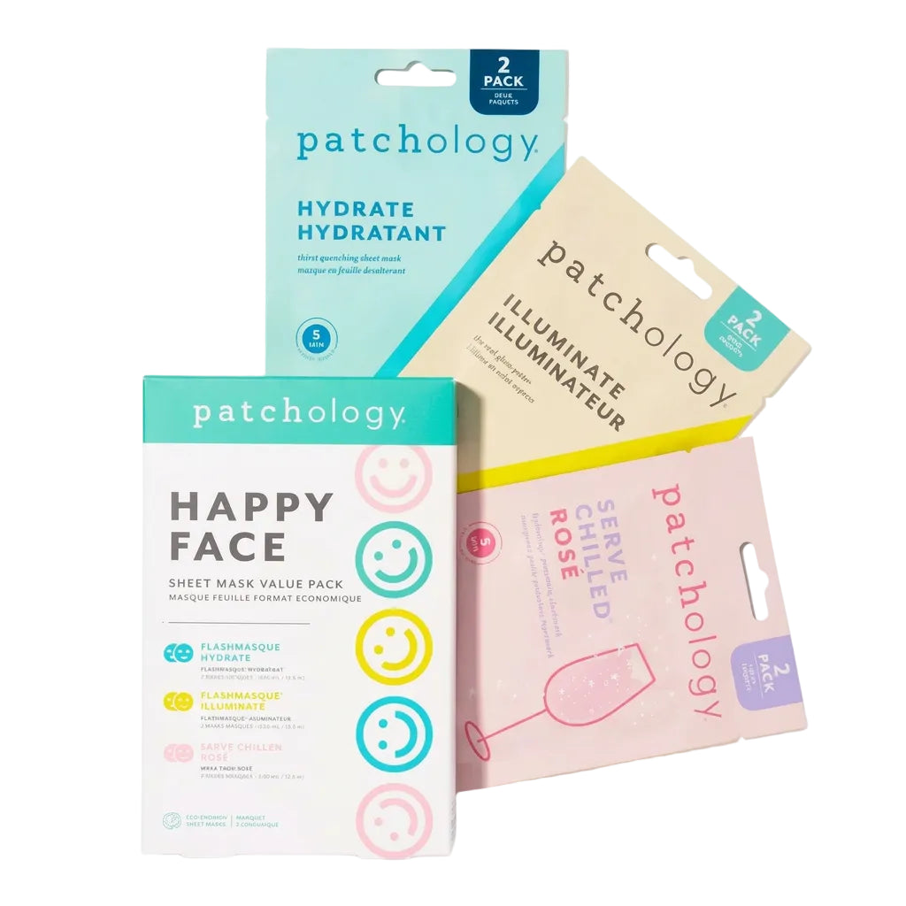 Happy Face Sheet Mask Kit