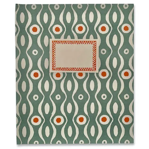 Hardback Notebook Persephone Teal and Orange