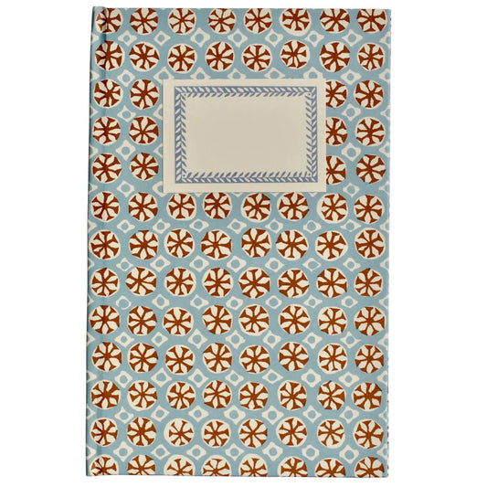 Hardback Notebook Sea Urchin Sky and Cocoa