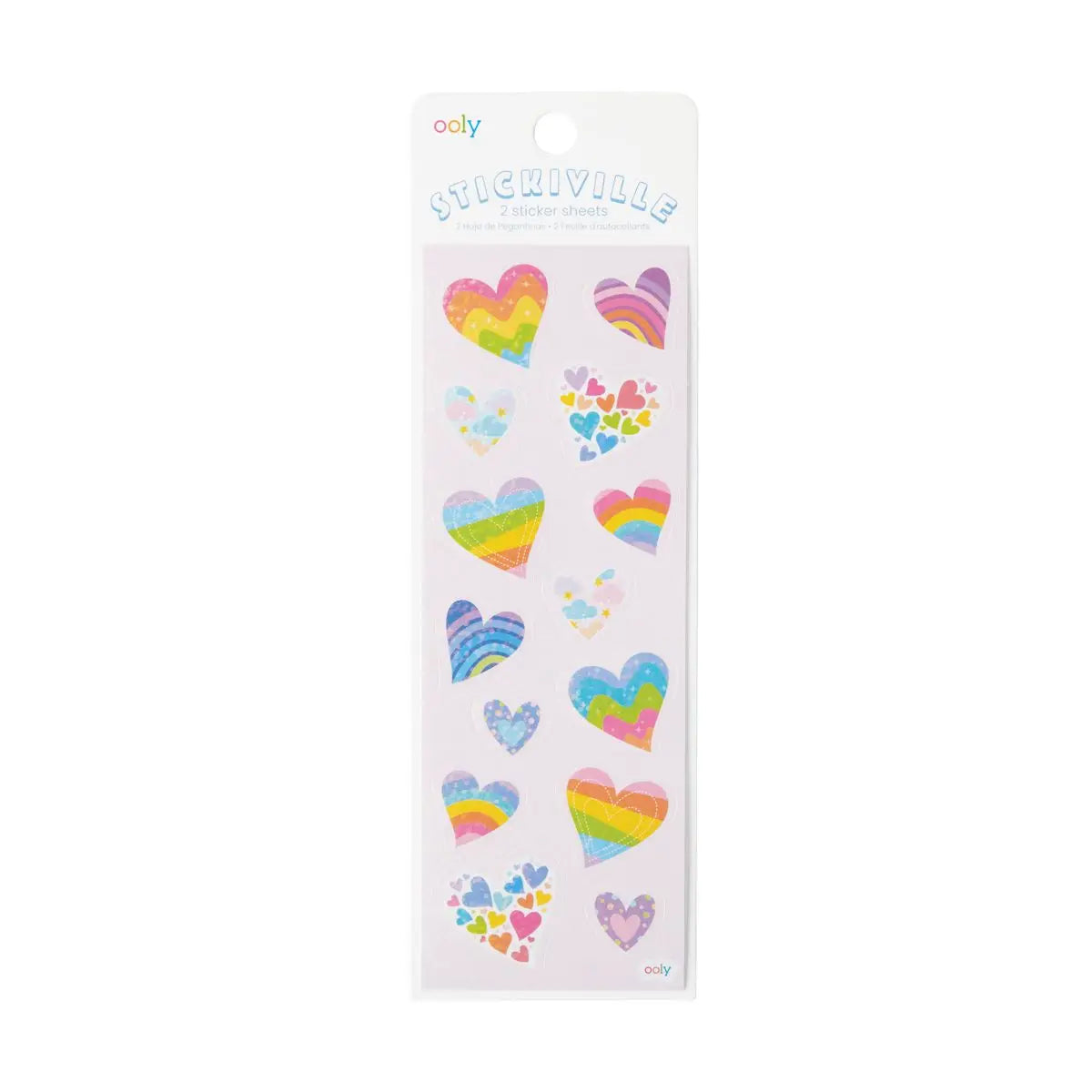 Stickiville- Heart Stickers