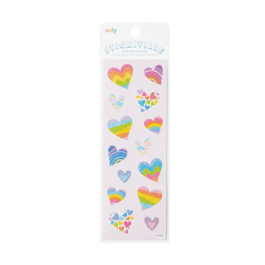 Stickiville- Heart Stickers