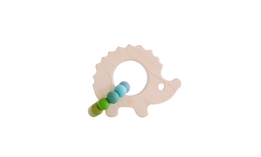 Hedgehog Wooden Teether – Mountain