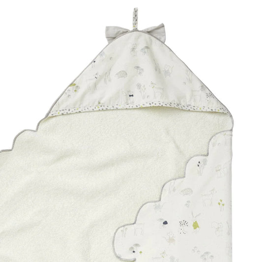 Hooded Towel- Magical Garden