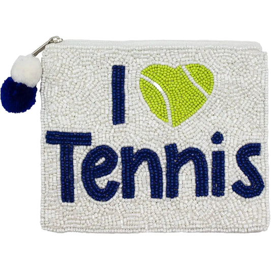 I love Tennis Coin Purse