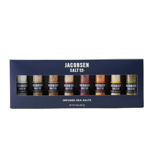 Infused Sea Salt Gift Set- 8 Vials