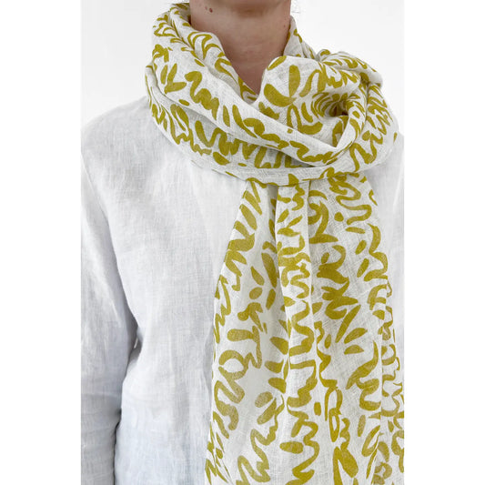 Linen Scarf - Story Acid