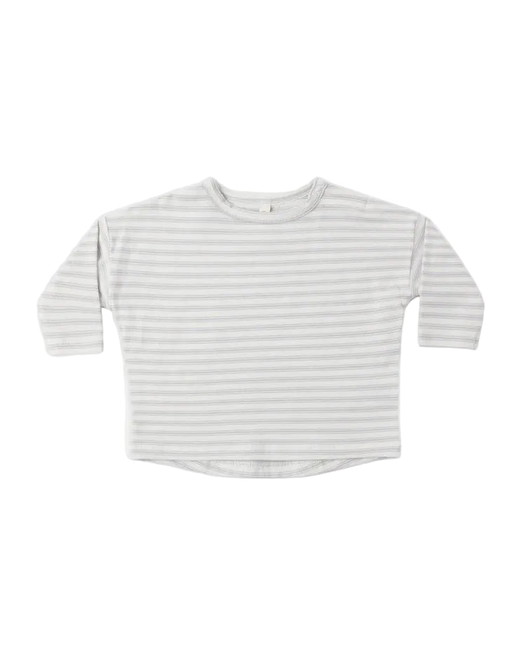 Long Sleeve Tee- Cloud Stripe