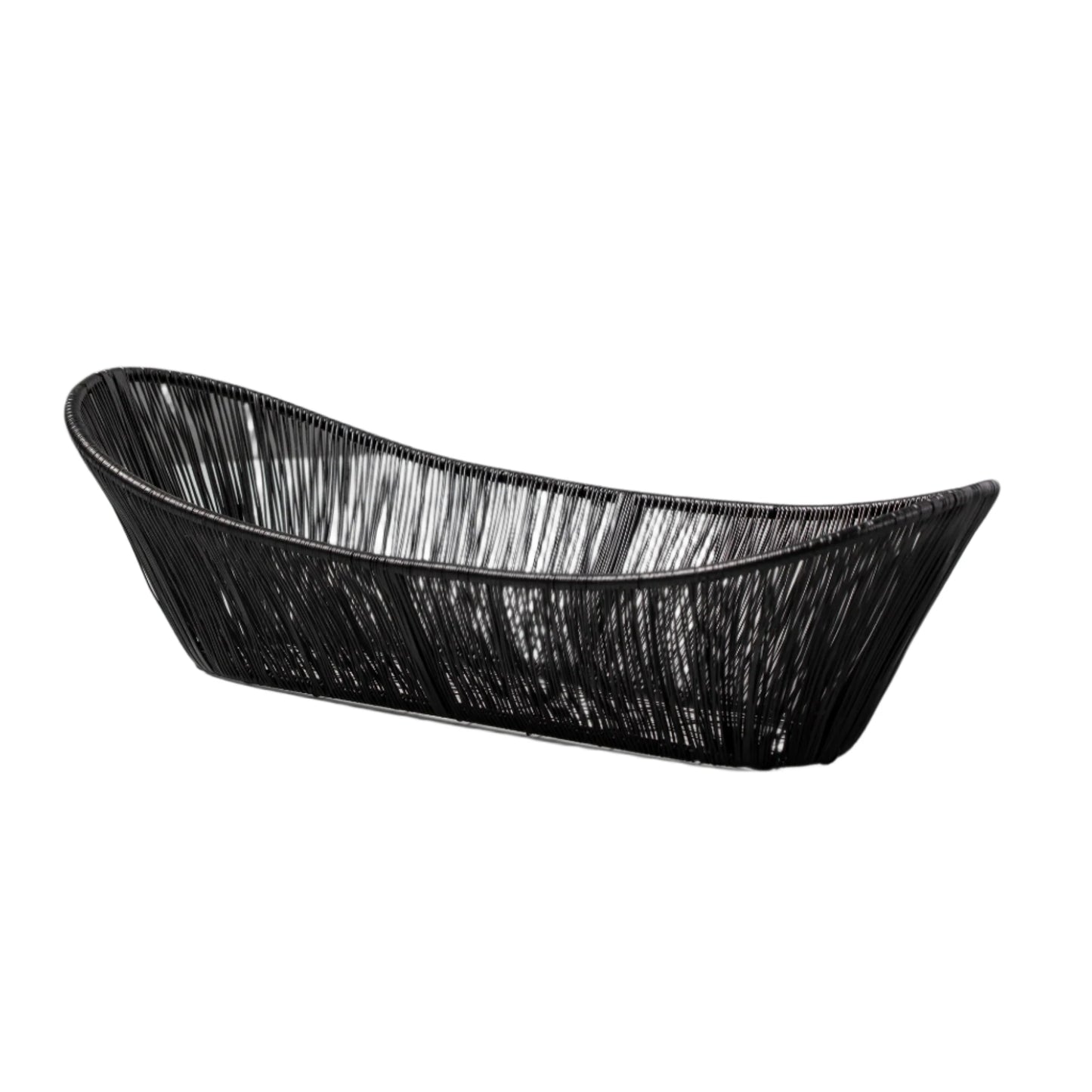 Long Black Wire Basket