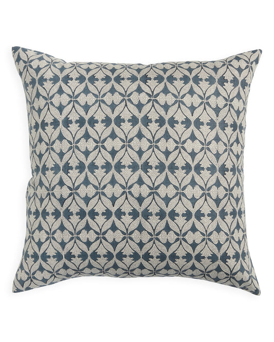 Madhavi Slate Linen Cushion with Insert