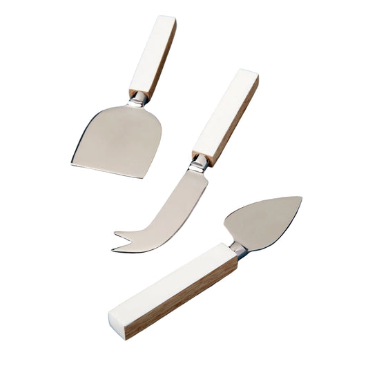 Mango Wood Cheese Set
