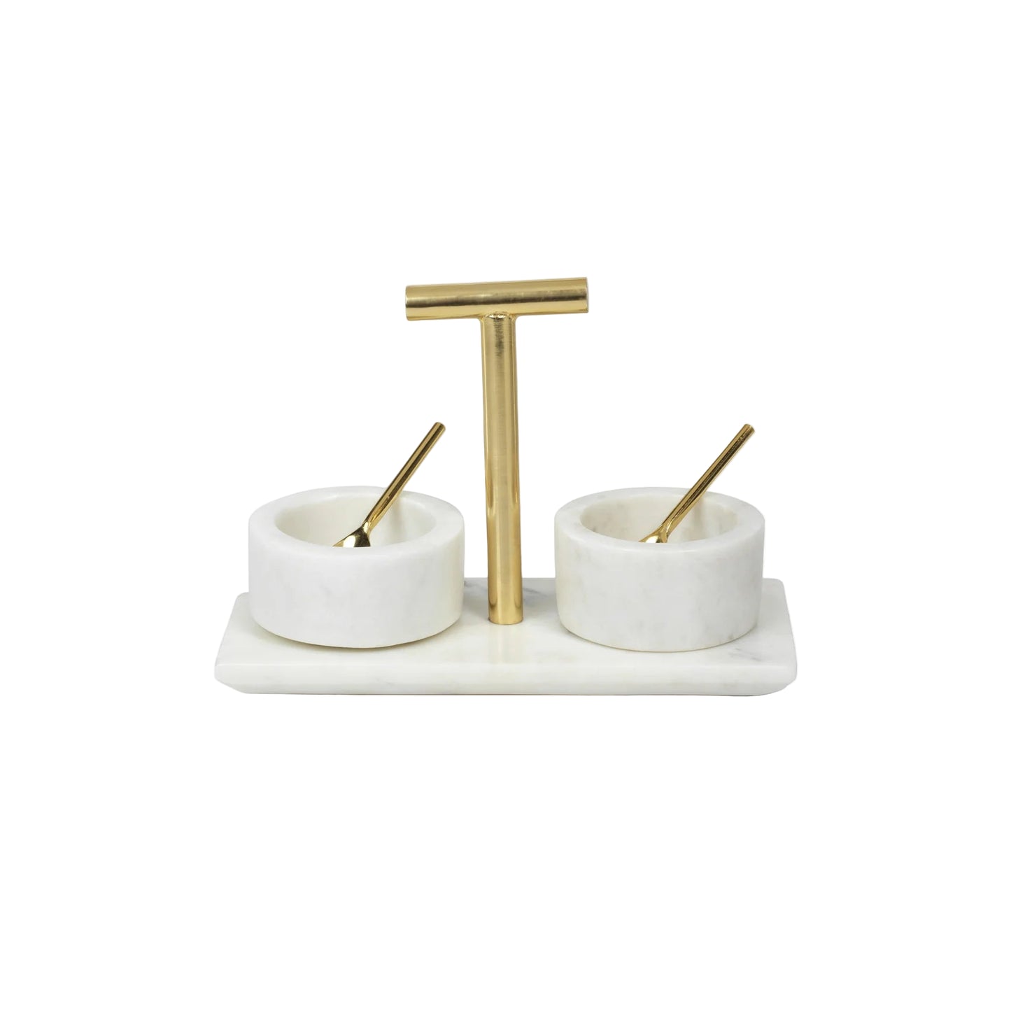 Marble Condiment Set
