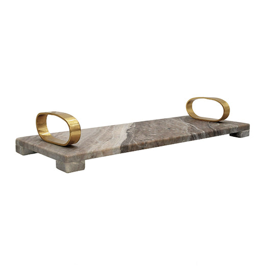 Marble Tray with Handles