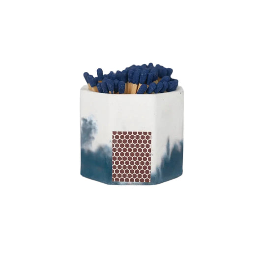 Match Holder – Navy and White