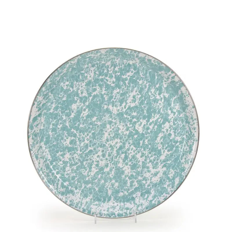 Medium Enamel Tray –Seaglass