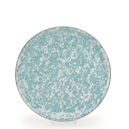 Medium Enamel Tray –Seaglass