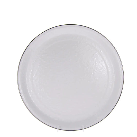 Medium Enamel Tray –White