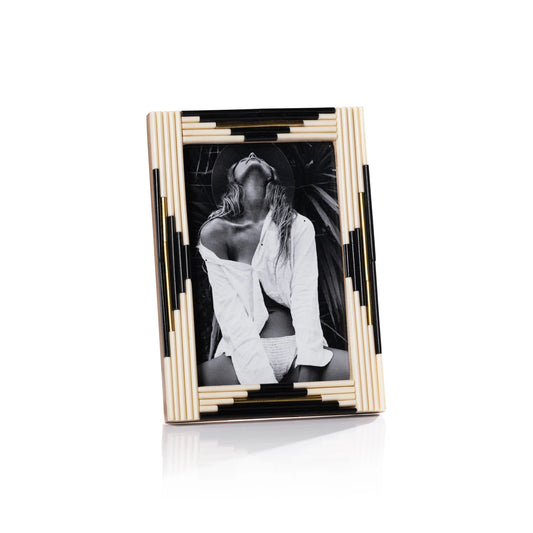 Menorca Resin and Brass Frame – 4 x 6