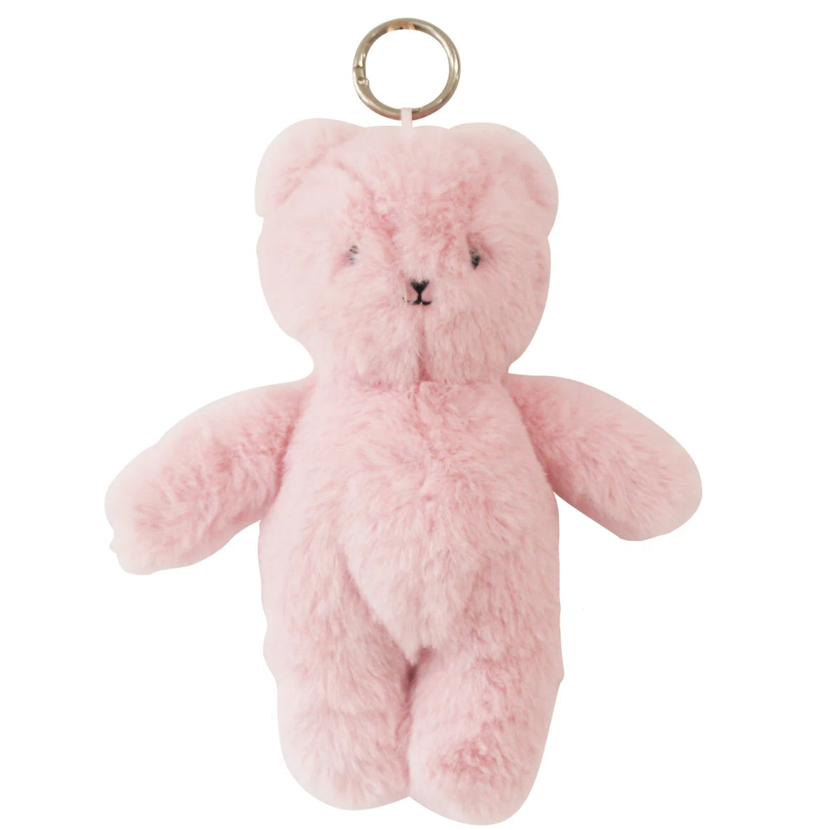 Mini Bear Bag Charm - Pink