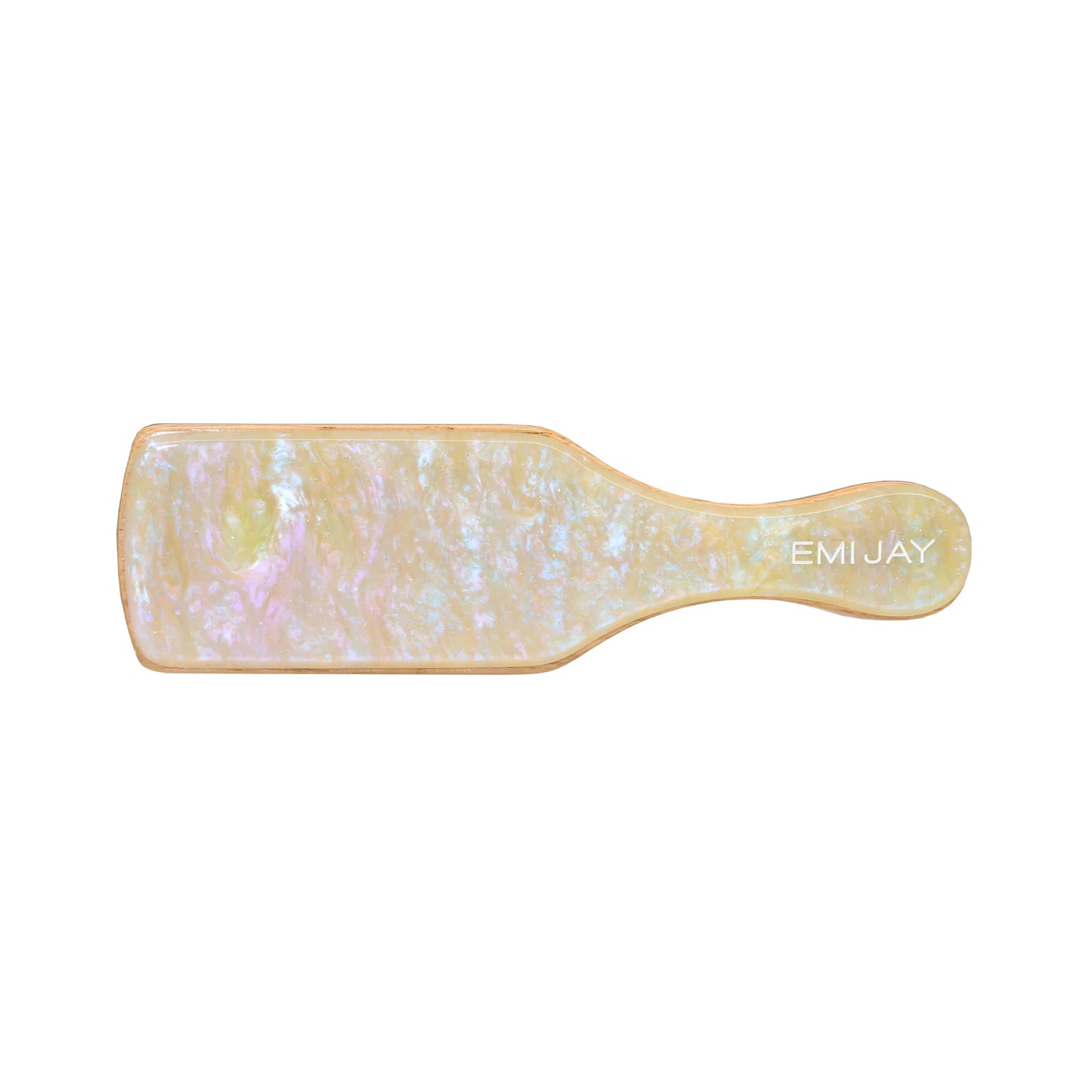 Mini Boar Bristle Brush - Lemon Sugar