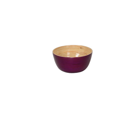 Mini Bamboo Bowl- Blackberry