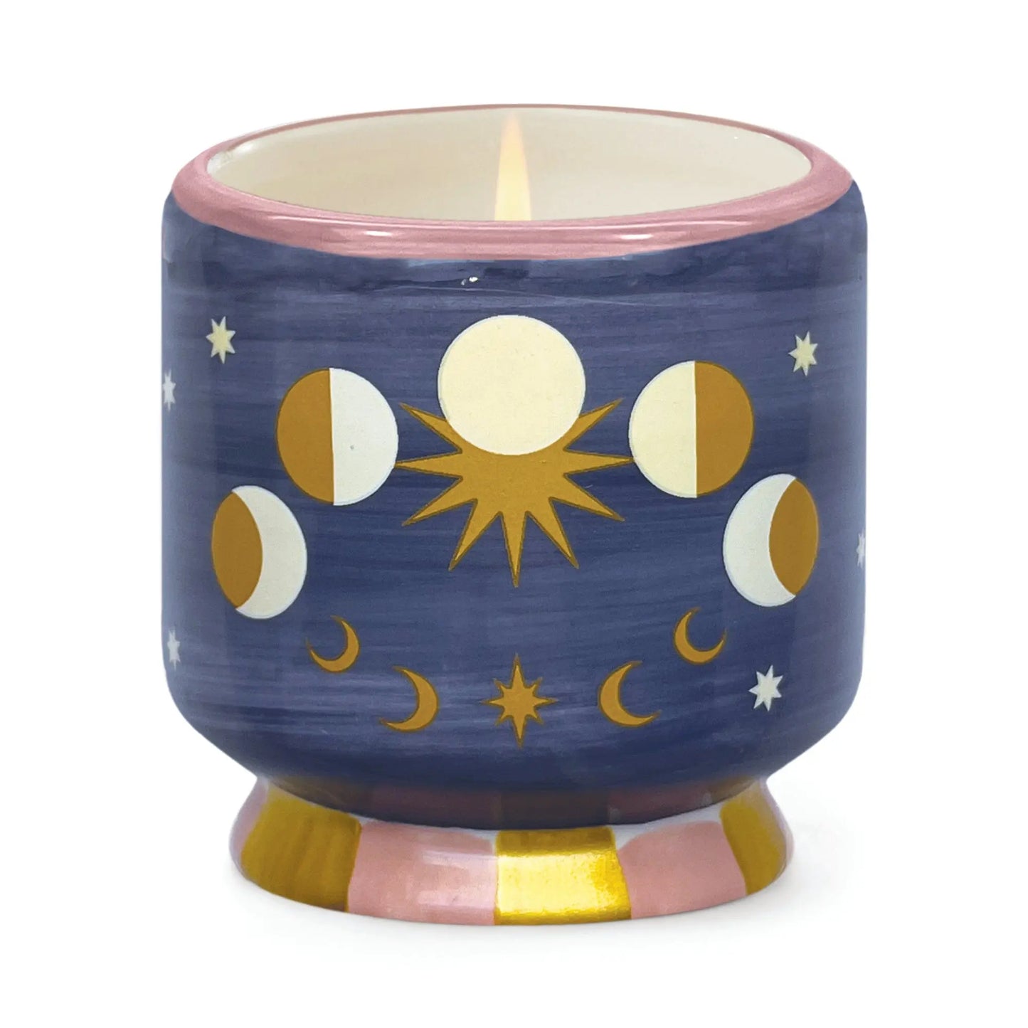 Moon Phases Candle- Jasmine and Rose