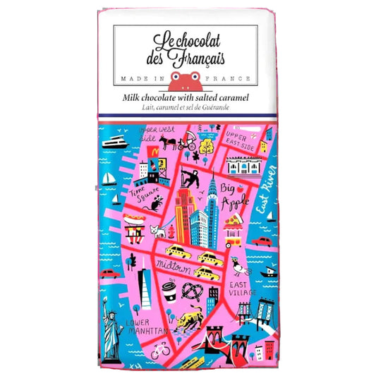 NYC Map Chocolate Bar