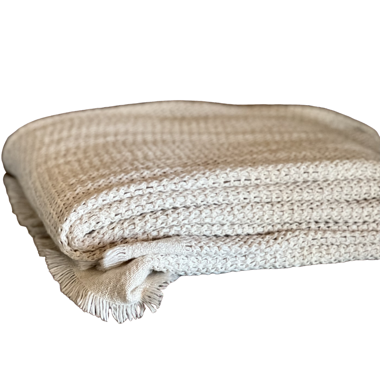 Natural Linen Throw