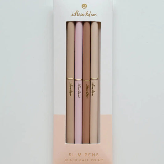 Nude Blush Slim Pen Set