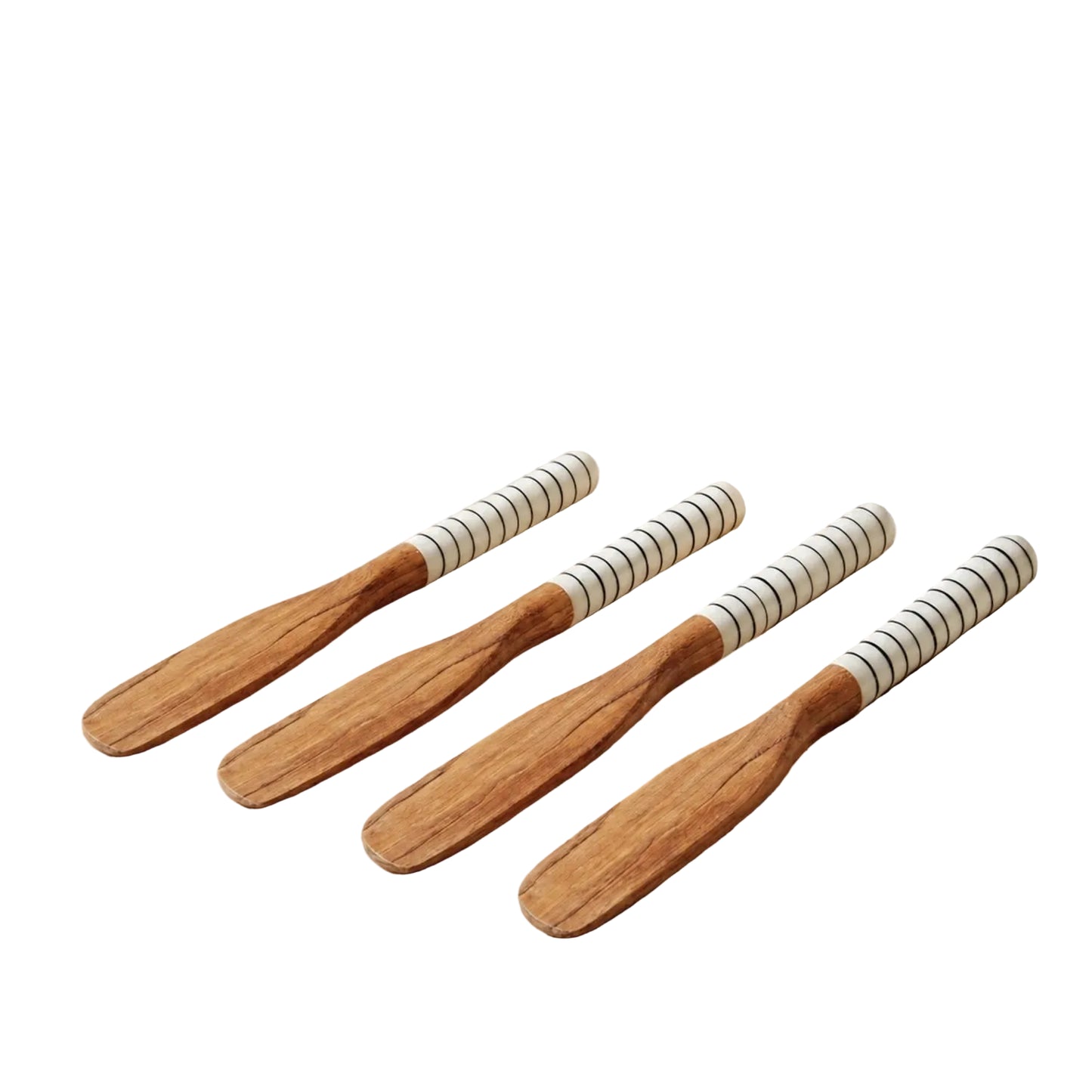 Olive Wood Spreaders- Set of 4