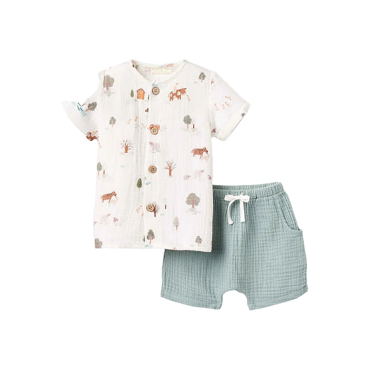 On the Farm-Short and Tee Set