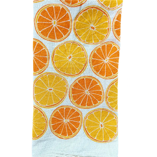 Oranges Tea Towel