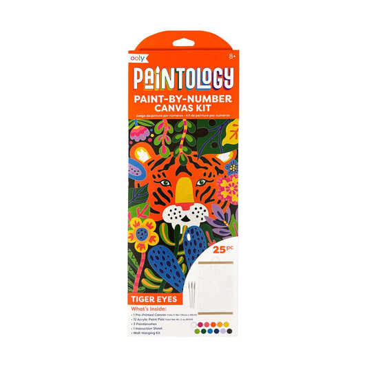 Paintology Paint-By-Numbers – Tiger Eyes
