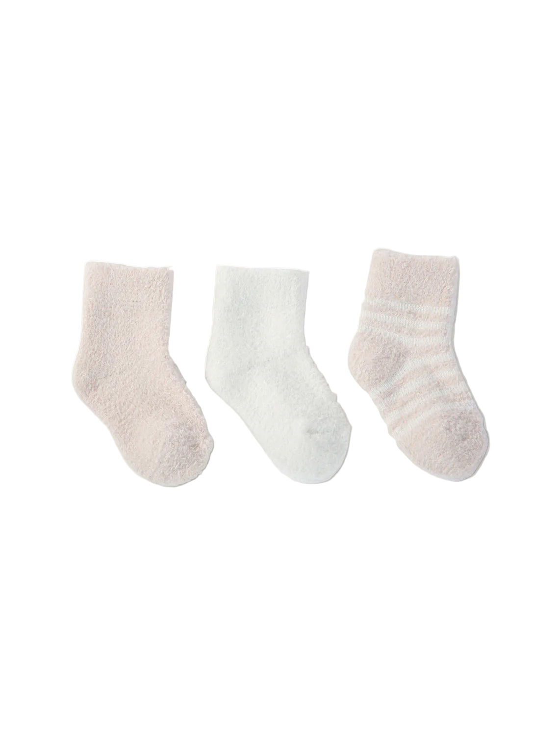 Infant Sock Set- Pink/Pearl