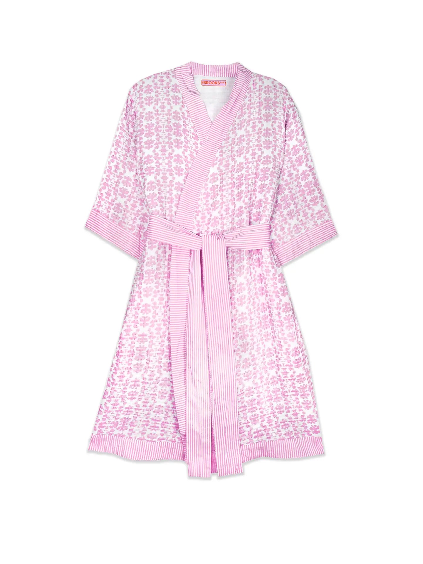 Pink Chintz Bathrobe