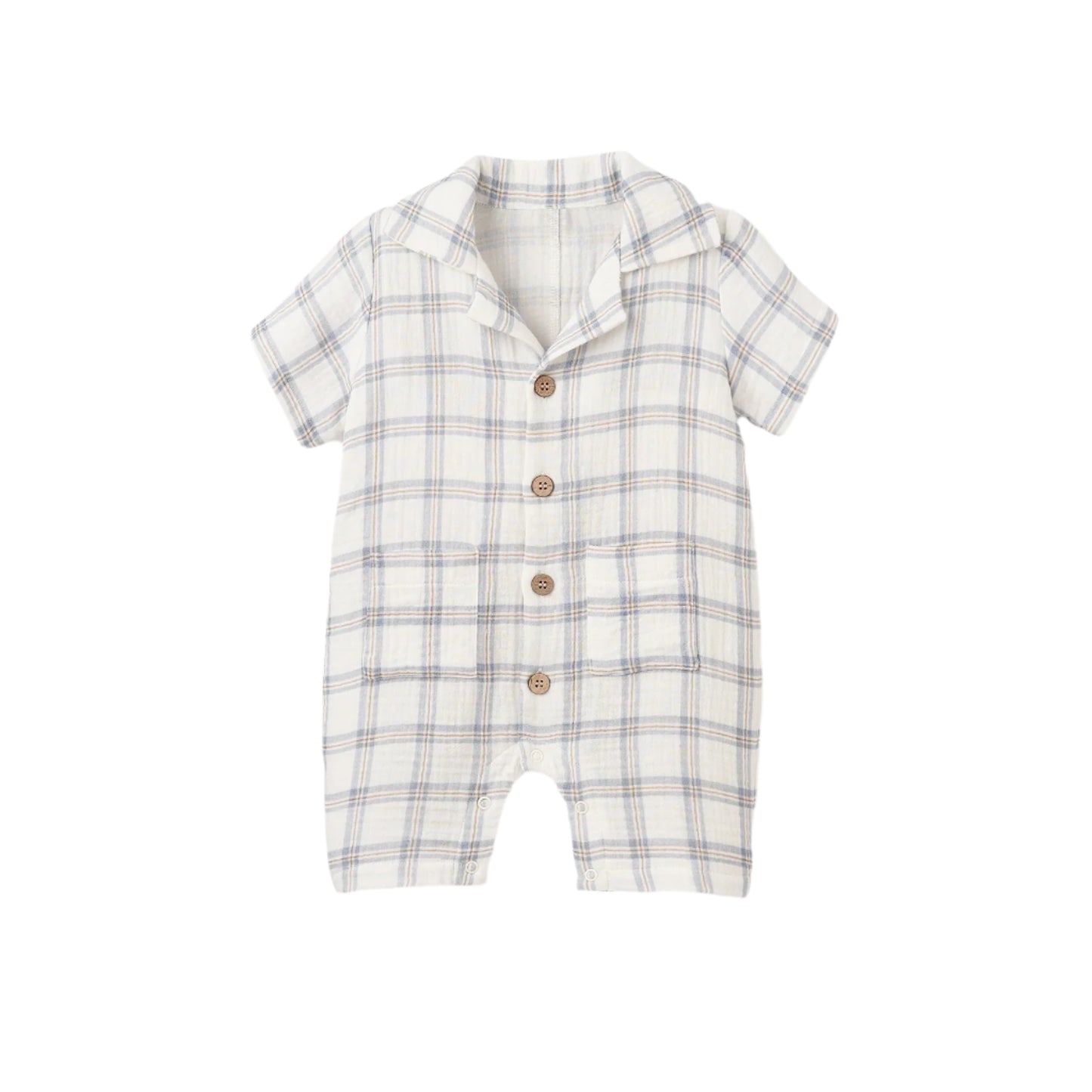 Plaid Muslin Shortall