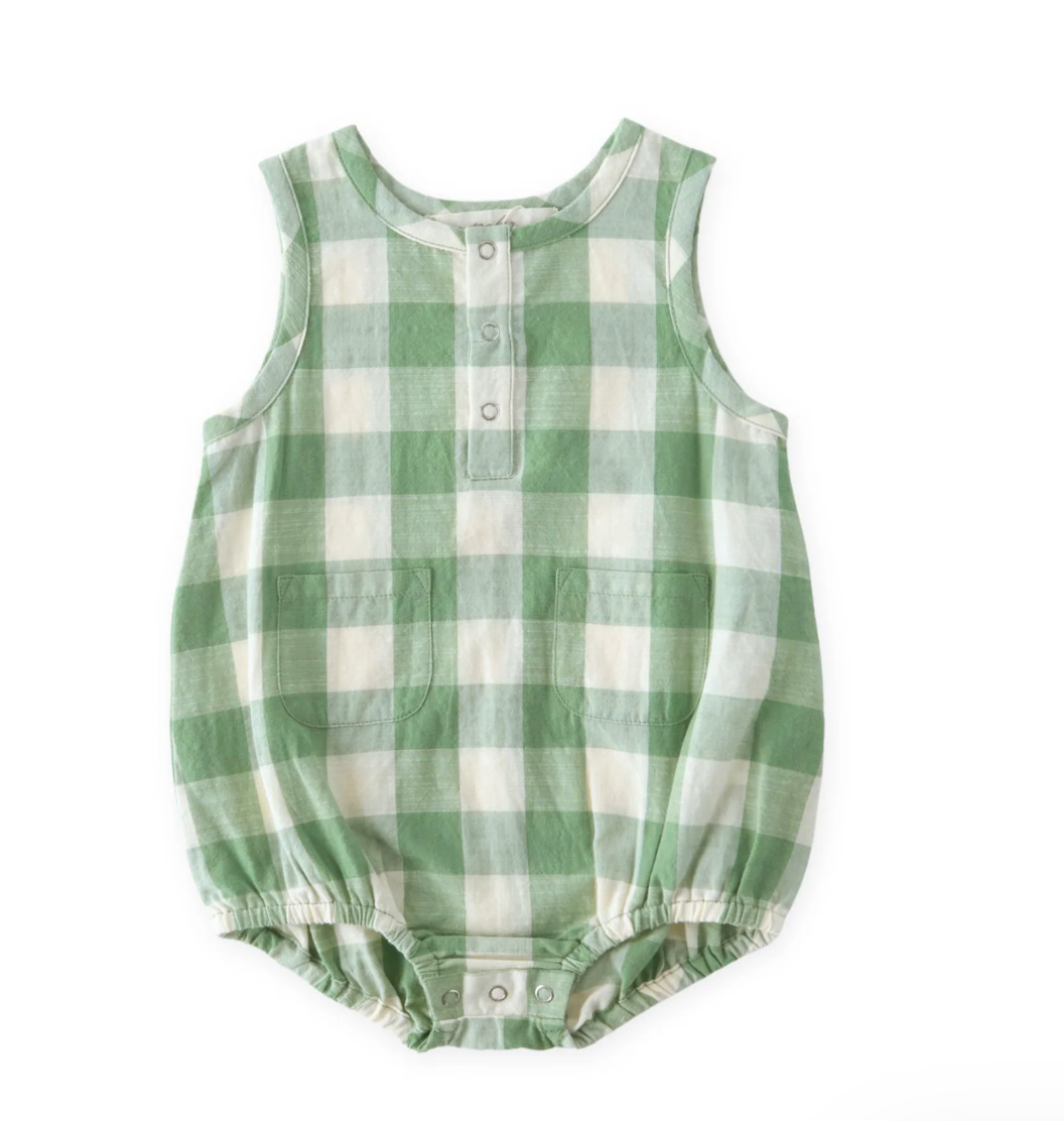 Checkmate Pocket One-Piece – Grass