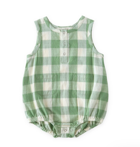 Checkmate Pocket One-Piece – Grass