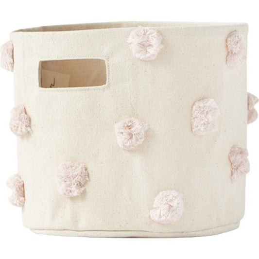 Pom Pom Mini Bin in Blush