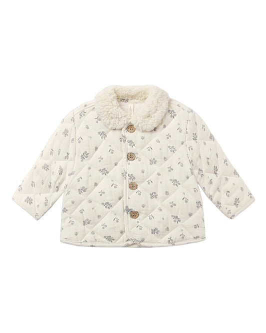Quilted Berry Jacket