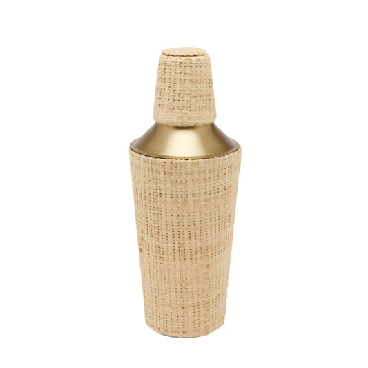 Raffia Cocktail Shaker