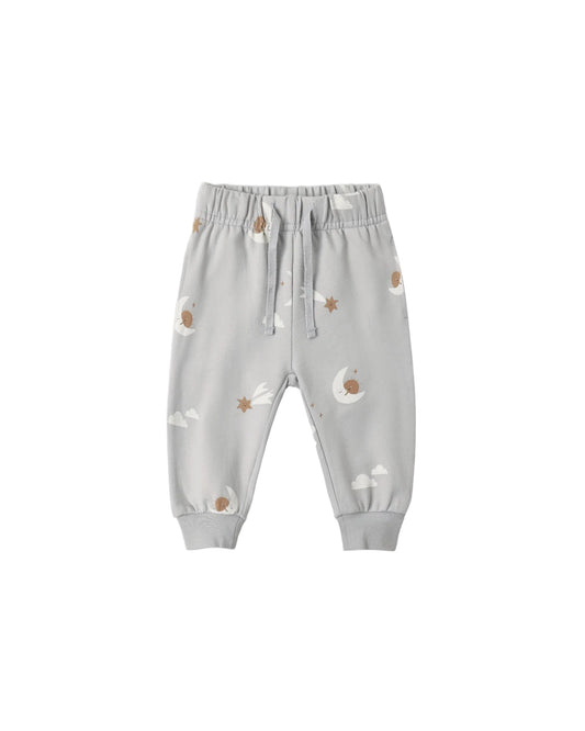 Relaxed Sweatpants - Sky Friends