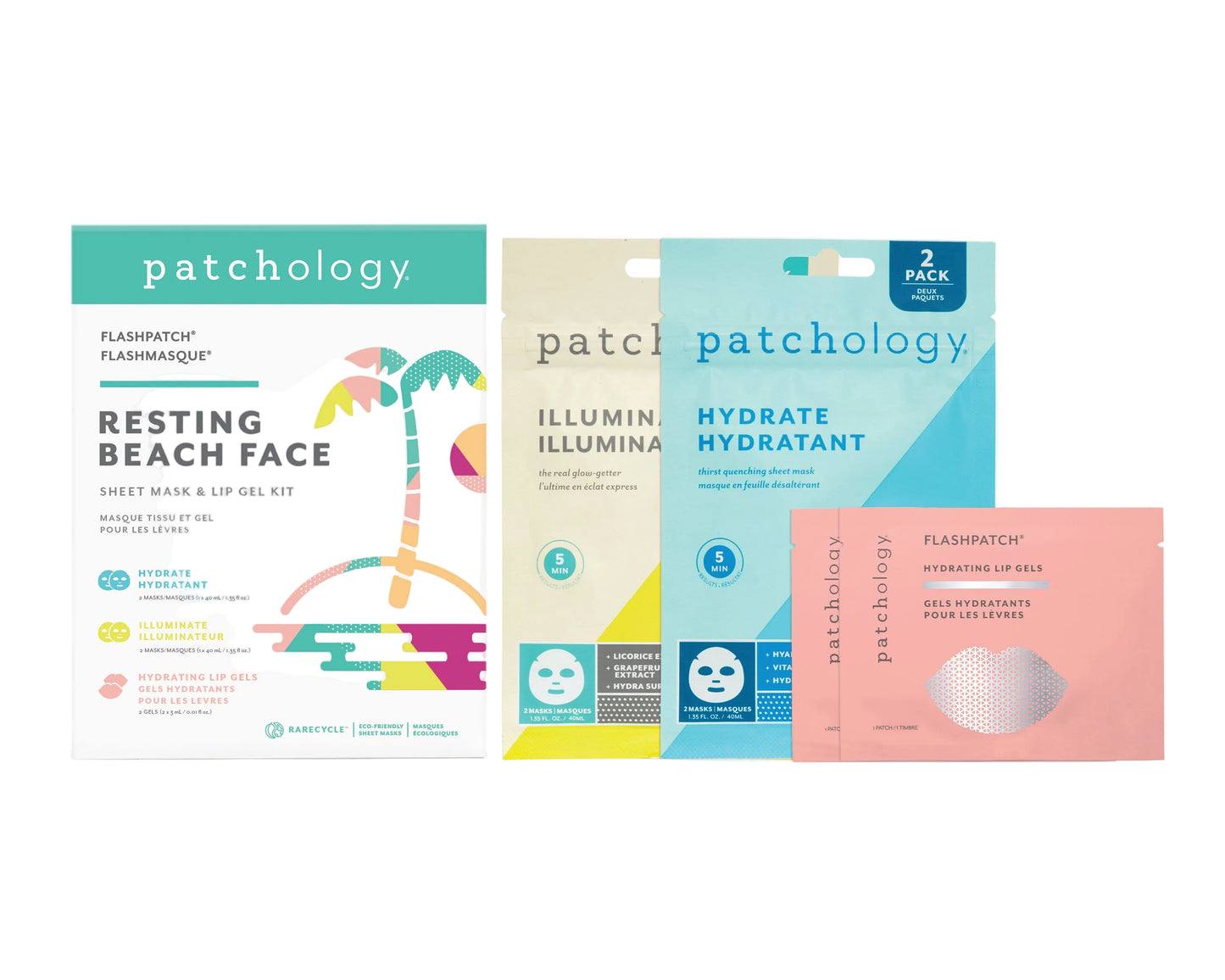 Resting Beach Face Kit