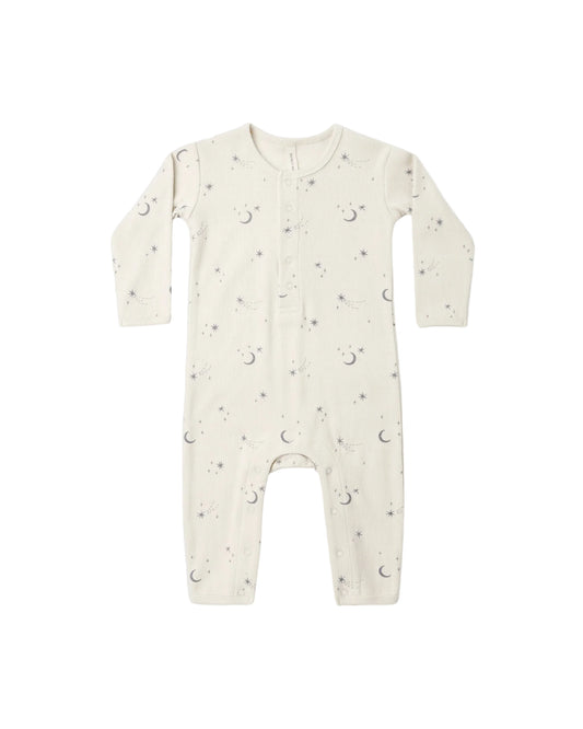 Ribbed Jumpsuit - Celestial