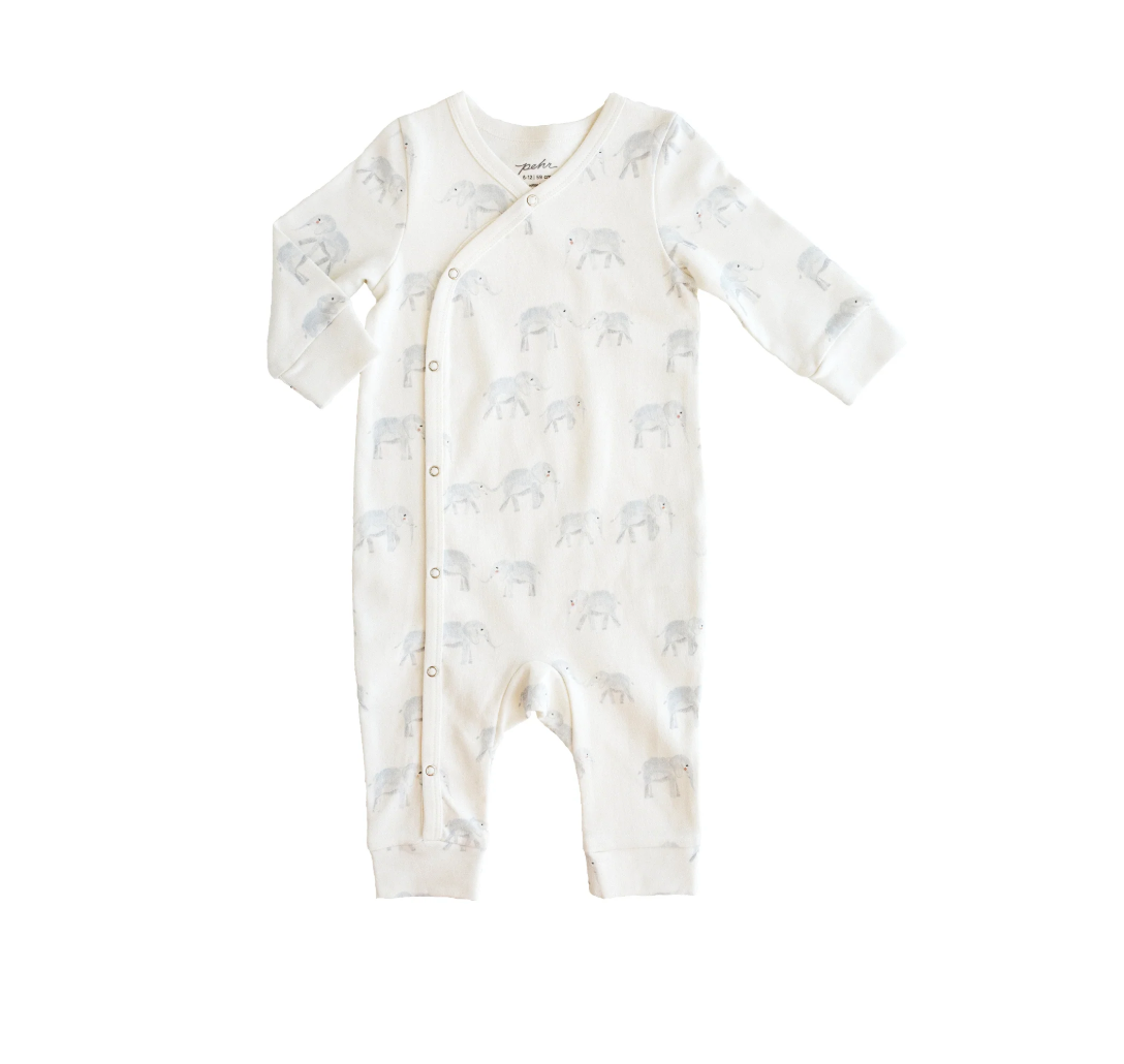 Romper with Elephants