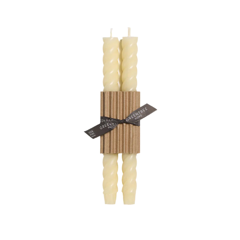 Rope Candles – Cream