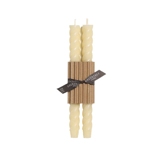 Rope Candles – Cream